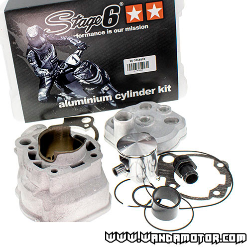 Cylinder kit Stage6 Minarelli AM6 88cc